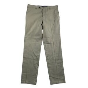 PT Torino Mens Slim Fit Chino Trousers Tan Khaki Cotton Stretch Pants Size 48 IT